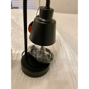 NIB Black Candle Lamp . Simple‎ , Timer , Small.